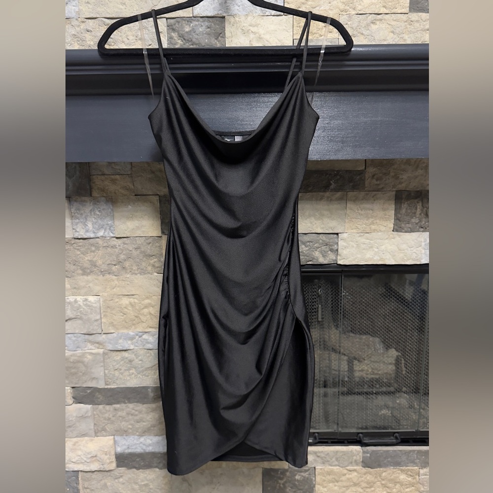 Black Windsor mini dress.